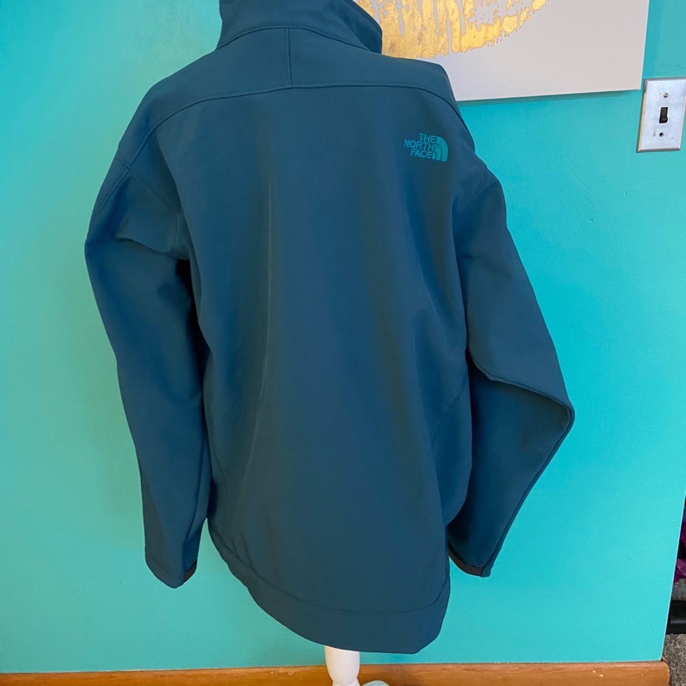 MENS TEAL NORTH FACE JACKET - Picture 5 of 6